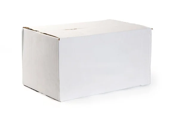Микроволновая печь бумажная коробка — стоковое фото