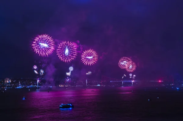 A Night of istanbul — Stock Photo, Image