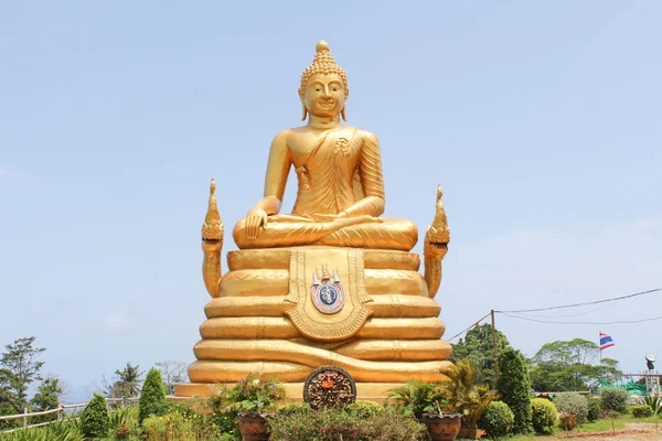 Статуя Будды на холме — стоковое фото