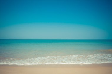 vintage tarzı ile doğa plaj arka plan işlemi fotoğraf