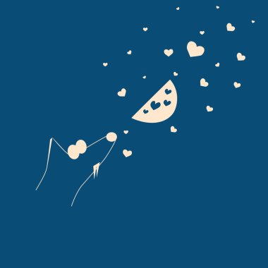 bir sıçan silüeti