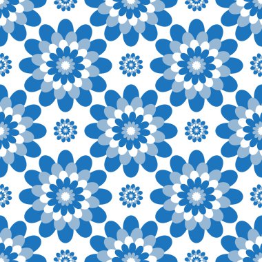 çiçek seamless modeli, çiçekli arka plan