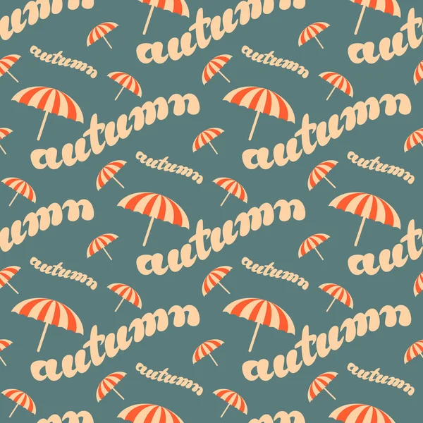 Sonbahar arka plan. Yazı seamless modeli.