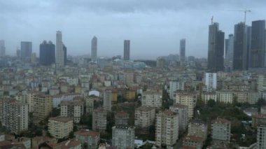 Bulutlu gri gün, Istanbul 