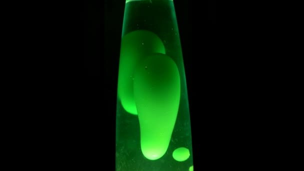 Retro lava lamp — Stock Video