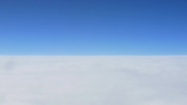 Awan indah di langit biru — Stok Video