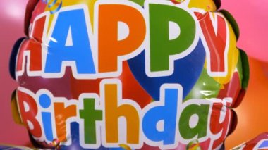 Balonlar mutlu doğum günü mesajı
