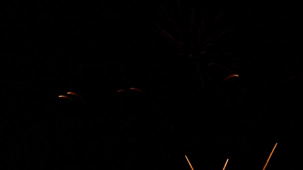 Feuerwerk am 4. Juli — Stockvideo