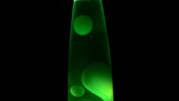 Retro lavalamp — Stockvideo