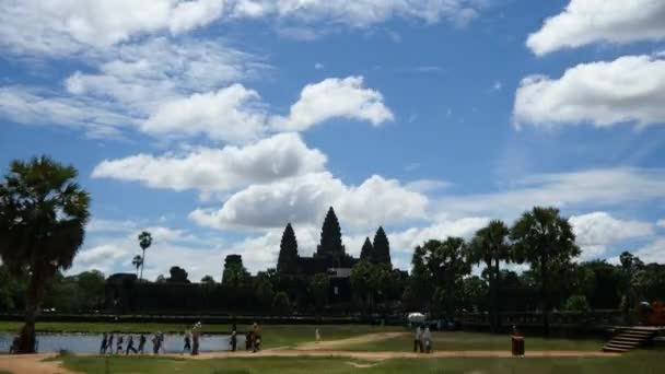 Angkor wat Bajon Tempel in Kambodscha — Stockvideo