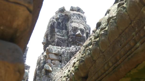 Angkor wat bayon templo — Vídeo de Stock