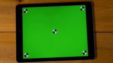 Dijital tablet ile yeşil perde