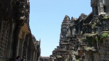 Kamboçya Angkor wat bayon tapınakta
