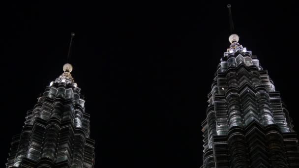 Petronas tvillingtorn — Stockvideo