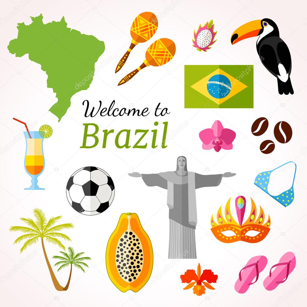 Brazil Travel Banner Vector Flat Style Flyer Design Vector Image By C Kurmanstock Gmail Com Vector Stock Brazil Travel Banner Vector Flat Style Flyer Design Vector Image By C Kurmanstock Gmail Com Vector Stock