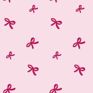 Pembe fiyonklar pembe arka planda pürüzsüz desen. Fiyonklu desen.