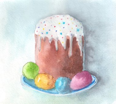 Paskalya davranır kroki