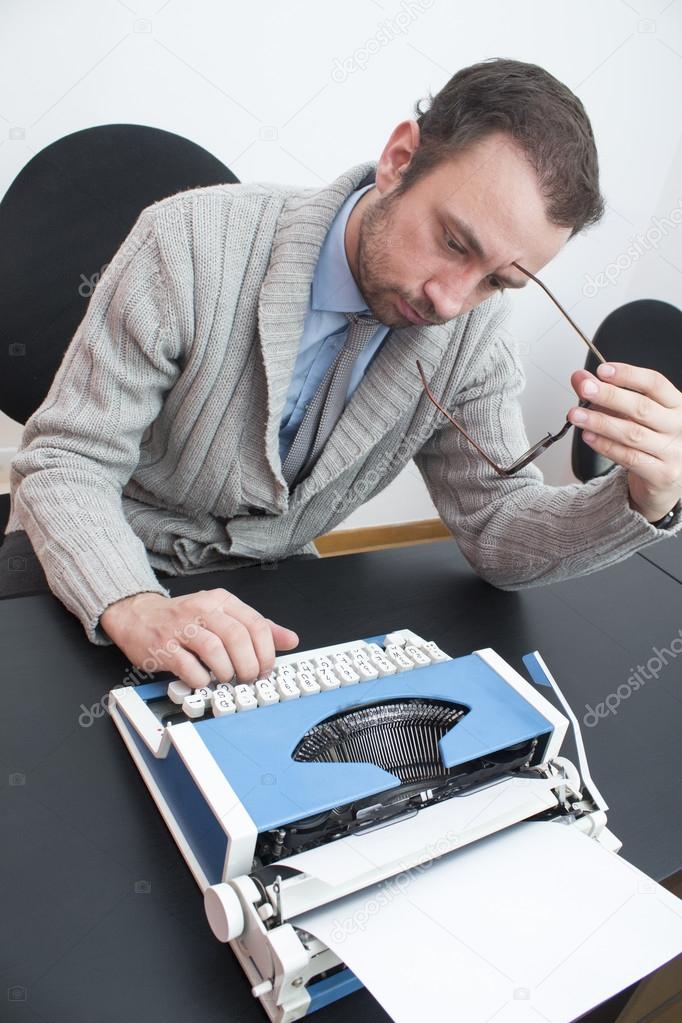 Writer At His Desk Stock Photo C Zoff Photo 107920994