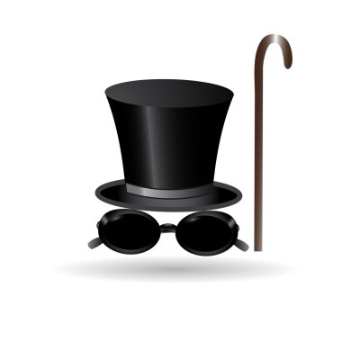 Silindir sopa güneş gözlüğü siyah