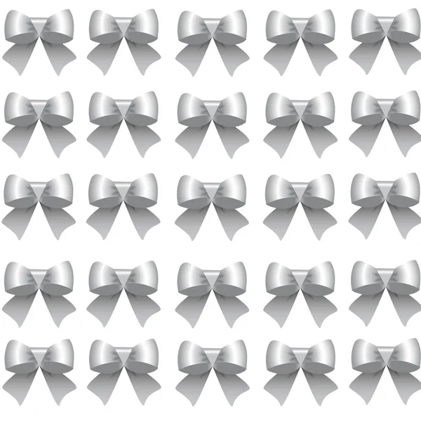 Background of the bows of gray — Stock Vector