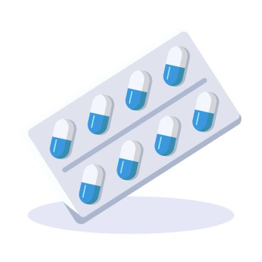 Şırınga enjeksiyonu Düz Vektör Aşılama Tıbbi Simgesi