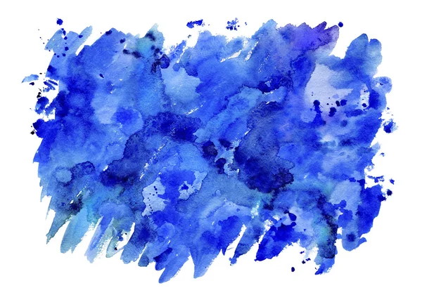 mavi suluboya sıçrama.