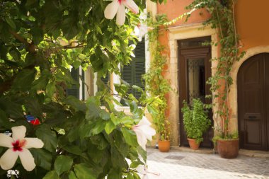 Yunanistan, Chania.view rahat dar sokakların