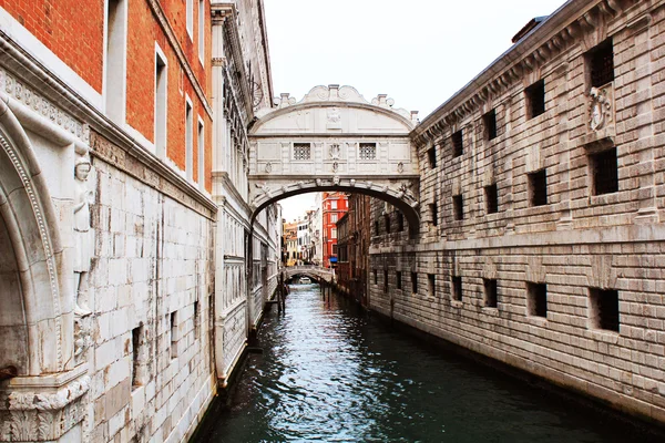 Csatornák a Velence, Olaszország — Stock Fotó