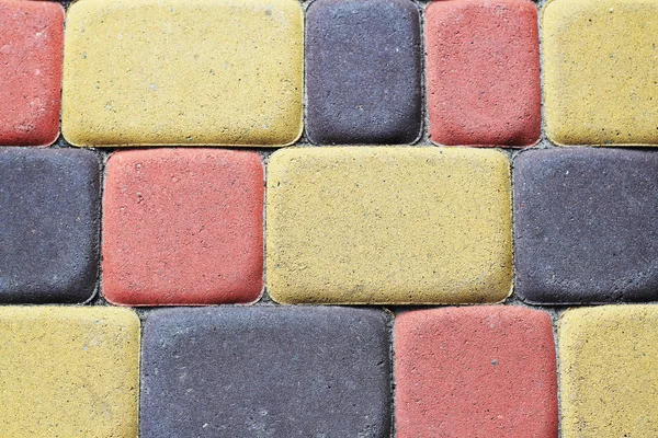 Fayans zemin çok renkli arka plan üzerinde