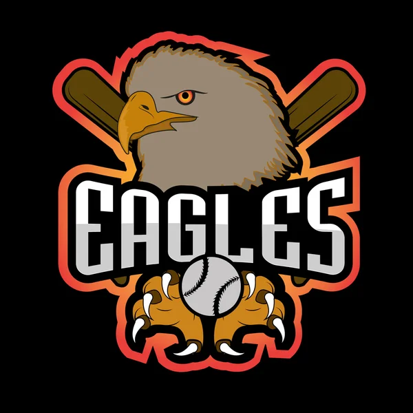 Eagles sport logo professionale — Vettoriale Stock