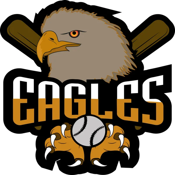 Eagles sport logo professionale — Vettoriale Stock