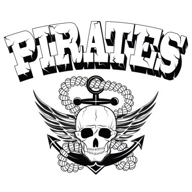 korsan temalı tasarım öğeleri, korsan sembolü