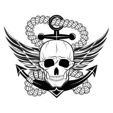 korsan temalı tasarım öğeleri, korsan sembolü