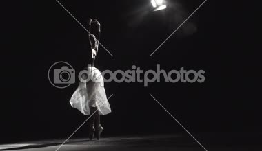 Balerin bale salonunda