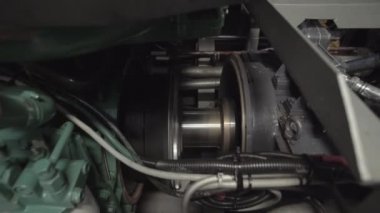 Şaft motor çalışırken