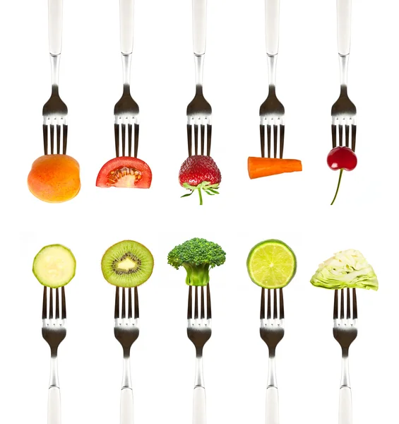 meyve ve sebze forks in toplama