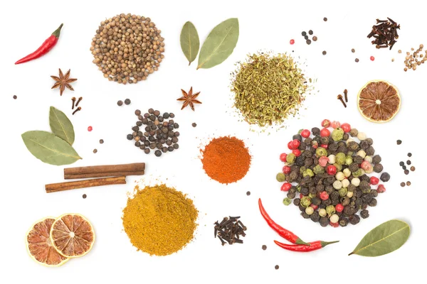 Colorful spices and herbs — Stock Photo, Image