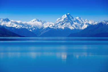 Mount Cook ve Pukaki Gölü, Yeni Zelanda