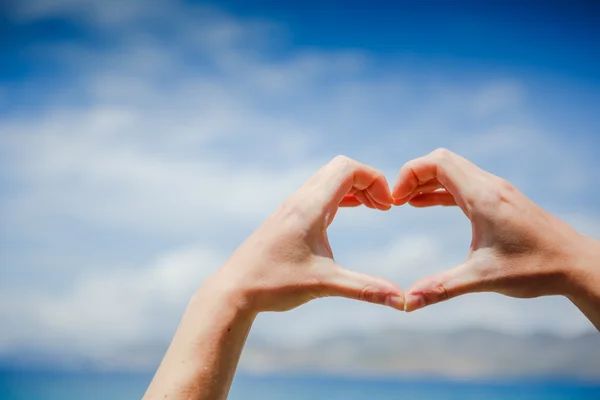 Signo en forma de corazón — Foto de Stock