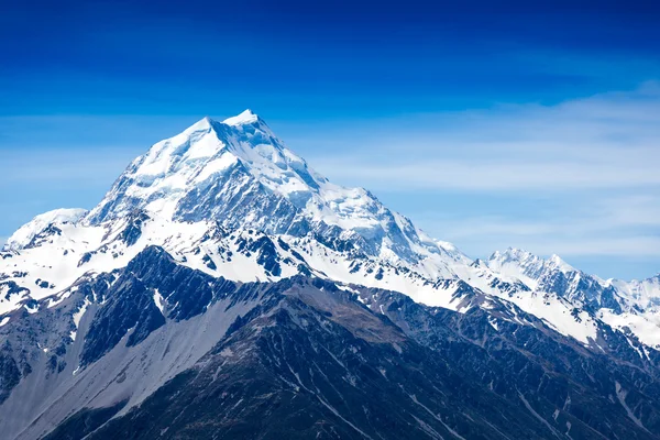 Majestätisk utsikt över Mount Cook — Stockfoto