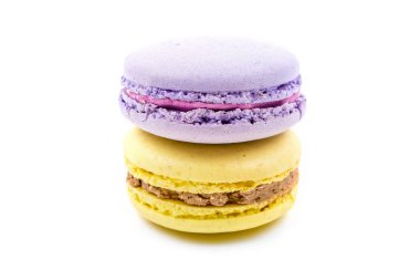  Renkli Fransız kurabiyeleri.