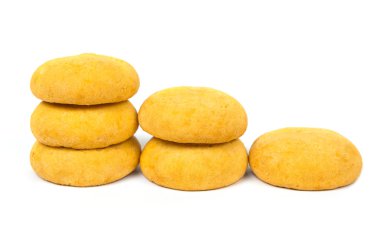 limonlu kurabiye yığını