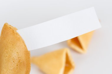 fal kurabiyesi boş notu ile