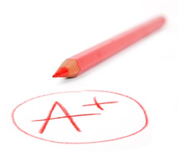 mükemmel işaretlenmiş sınavı