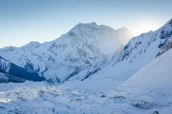 Winterliches Bergpanorama — Stockfoto