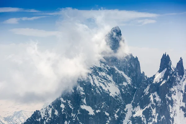 Montagne cime vista — Foto Stock