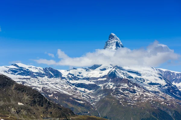 Pico de montaña de Matterhorn — Foto de Stock