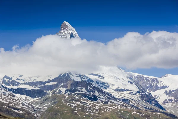 Hegyi csúcs Matterhorn — Stock Fotó