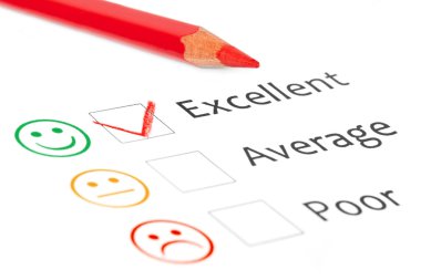 onay kutuları ile kağıt