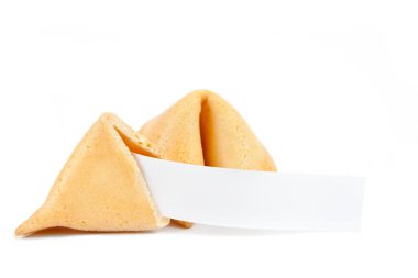 şans kurabiyesi boş mesaj ile